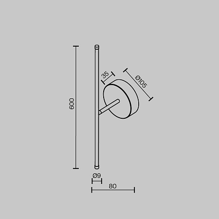 Бра Maytoni Elegant C084WL-L7BS2.7K-1
