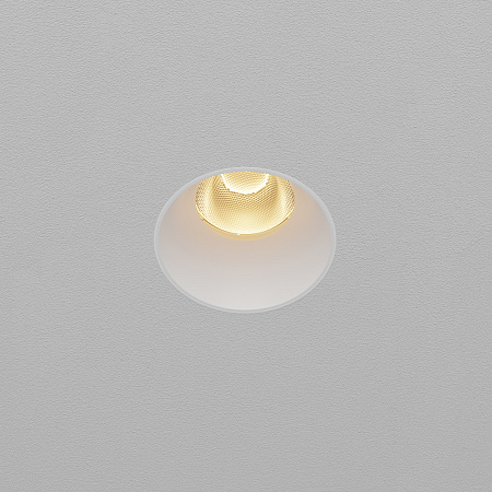 Светильник встраиваемый светодиодный Maytoni Dip DL124-10W-2.7K-TRS-W