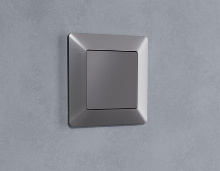 Рамка 1-постовая Ambrella Volt ALFA Line AF110501