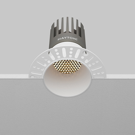 Светильник встраиваемый светодиодный Maytoni Dip DL122-15W-3K-TRS-W