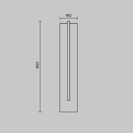 Уличный ландшафтный светодиодный светильник Maytoni Line O484FL-L15GF3K