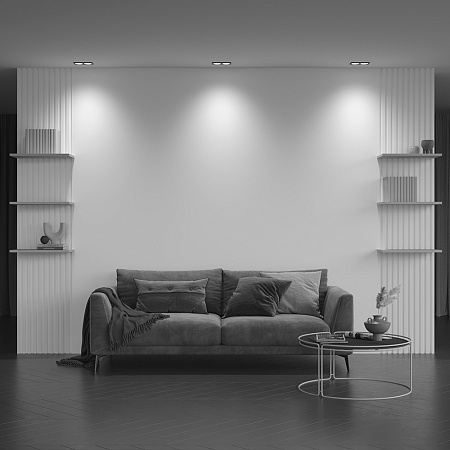 Светильник встраиваемый Maytoni Zoom DL033-2-02B