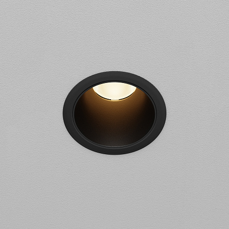 Светильник встраиваемый светодиодный Maytoni Dip DL116-10W-3K-B