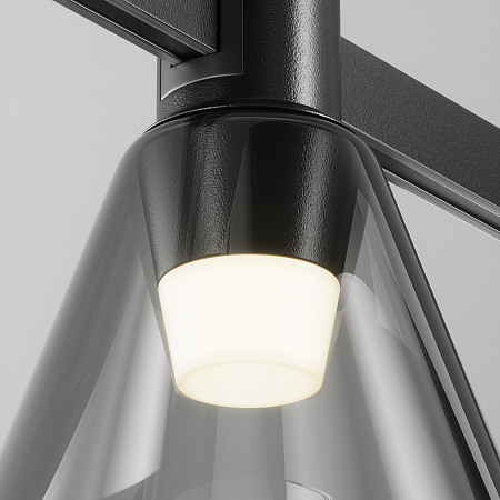 Трековый магнитный светодиодный светильник  Maytoni Flarity Bianca TR147-1-3W3K-B