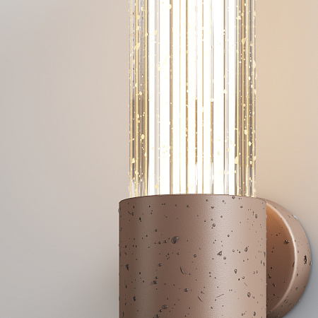 Уличный настенный светодиодный светильник Maytoni Lit O593WL-L8BR3K