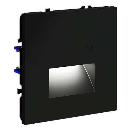 Подсветка светодиодная встраиваемая VOLTUM S70 с датчиком, (черный матовый) VLS070708