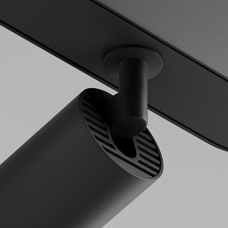 Трековый однофазный магнитный светодиодный светильник Maytoni Radity Focus LED TR103-1-5W4K-M-B