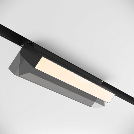 Трековый светильник для магнитного шинопровода Maytoni Gravity Basis TR013-2-20W3K-B Трековый светильник для магнитного шинопровода Maytoni Gravity Basis TR013-2-20W3K-B