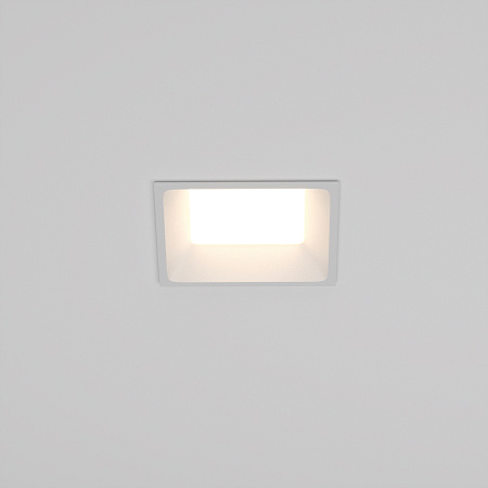 Светильник встраиваемый светодиодный Maytoni Okno DL056-8W3-4-6K-W