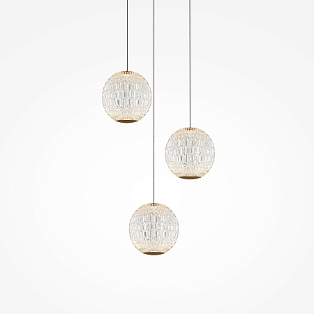 Люстра подвесная светодиодная Maytoni Sapphire MOD293PL-L18BS3K