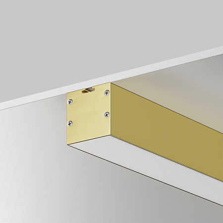 Комплект заглушек (для профиля 35×35) 2 шт., Maytoni ALM-3535BT-BR-EC 642039