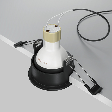 Светильник встраиваемый Maytoni Share DL126-GU10-B