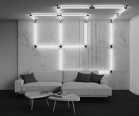 Светильник трековый светодиодный Maytoni Shelf Larc C148CL-L900-13W3K-B