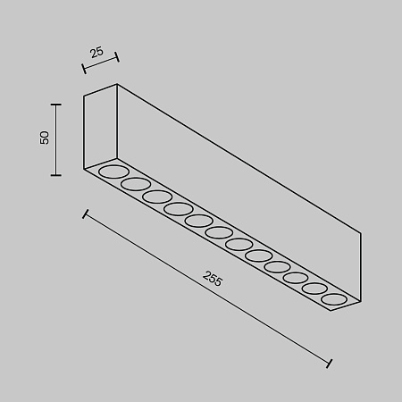 Светильник потолочный светодиодный Maytoni Points C066CL-20W3-6K-B