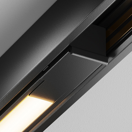Трековый магнитный светодиодный светильник Maytoni Exility X Basis TR240-2-18W3K-B