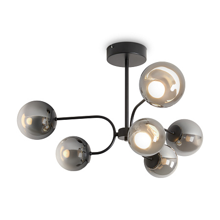 Люстра на штанге светодиодная Freya Arch  FR6178CL-L30B