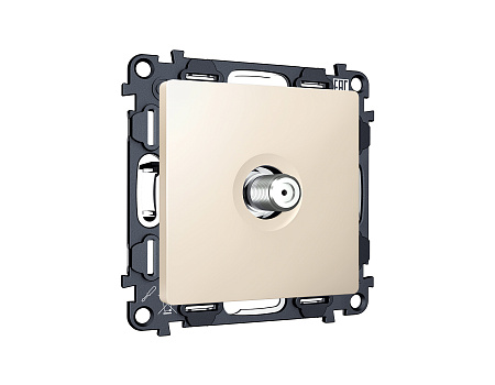 Комплект механизма TV розетки SAT 5-2400MHz 3.5dB Ambrella Volt Alfa MA333050