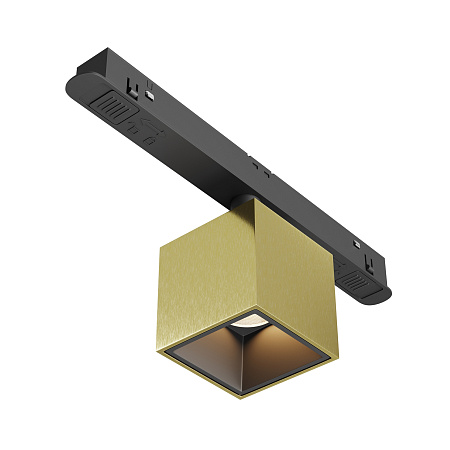 Трековый магнитный светодиодный светильник Maytoni Exility Alfa S TR133-2-7W3K-BS