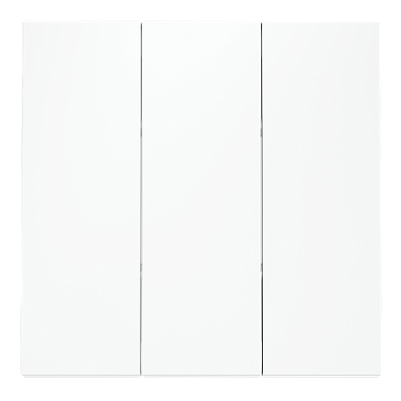 Клавиши для выключателя/переключателя трехклавишного Voltum S70 (белый матовый) VLS000502