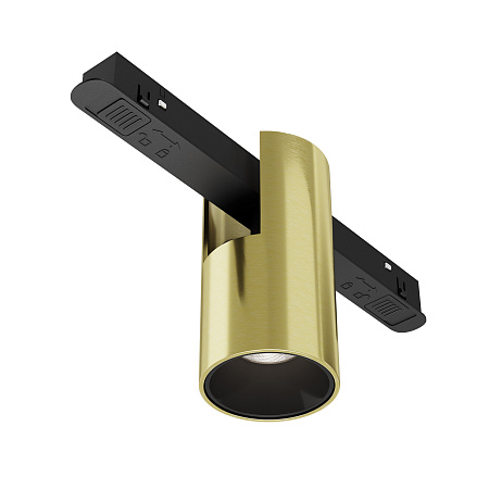 Трековый магнитный светодиодный светильник Maytoni Exility Alfa TR122-4-7W-DS-BS Трековый магнитный светодиодный светильник Maytoni Exility Alfa TR122-4-7W-DS-BS