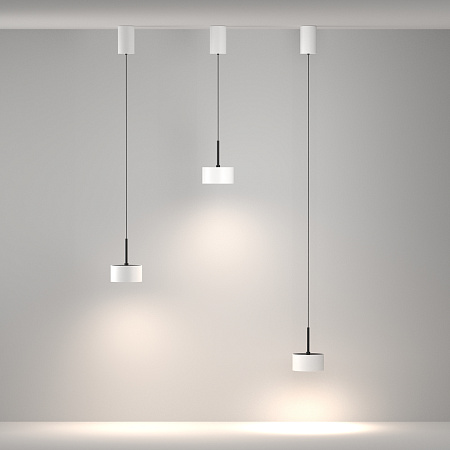 Светильник подвесной светодиодный Maytoni Glare P102PL-12W4K-W