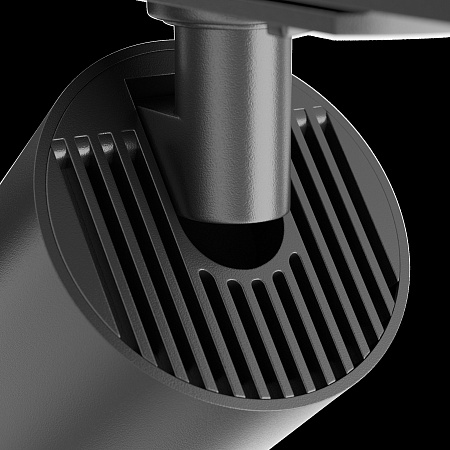 Трековый светильник для однофазного шинопровода Maytoni Unity Focus S TR020-1-GU10-B