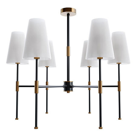 Люстра на штанге Freya Tida FR5196PL-06BBS Люстра на штанге Freya Tida FR5196PL-06BBS