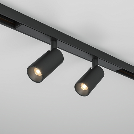 Трековый магнитный светодиодный светильник Maytoni Basity Focus Duo TR176-1-2X3WTW-M-B Трековый магнитный светодиодный светильник Maytoni Basity Focus Duo TR176-1-2X3WTW-M-B