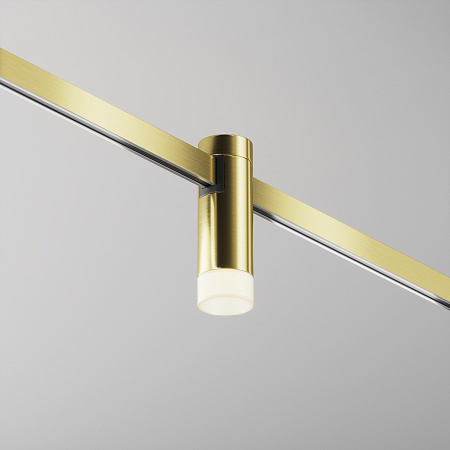 Трековый магнитный светодиодный светильник  Maytoni Flarity Skim TR145-1-3W3K-W-BS