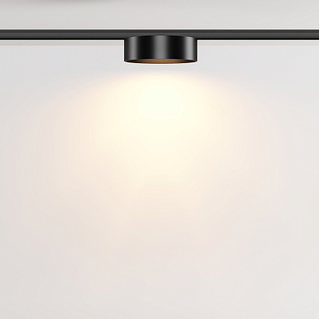 Трековый магнитный светодиодный светильник Maytoni Levity Zon TR189-1-12W2.7K-B