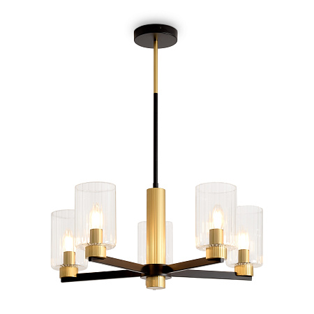 Люстра на штанге Freya Ombre FR2051CL-05BBS