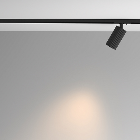 Трековый однофазный светильник Maytoni UNITY Calipso TR218-1-GU10-BK