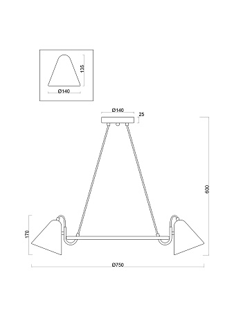 Люстра подвесная Freya Falke FR8001PL-07WG Люстра подвесная Freya Falke FR8001PL-07WG