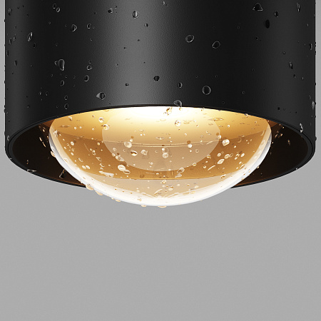 Уличный потолочный светодиодный светильник Maytoni Lumina O498CL-L15B3K