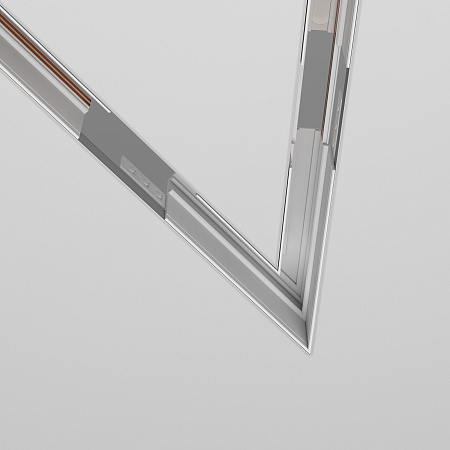 Угол для соединения 45° встраиваемого магнитного шинопровода Maytoni Exility TRA034CLS-42W