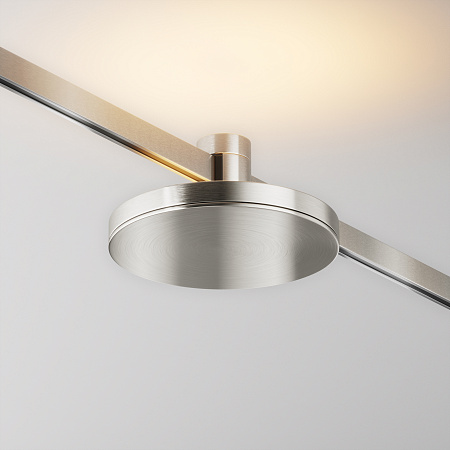 Трековый магнитный светодиодный светильник Maytoni Flarity Plato TR152-1-7W3K-PT