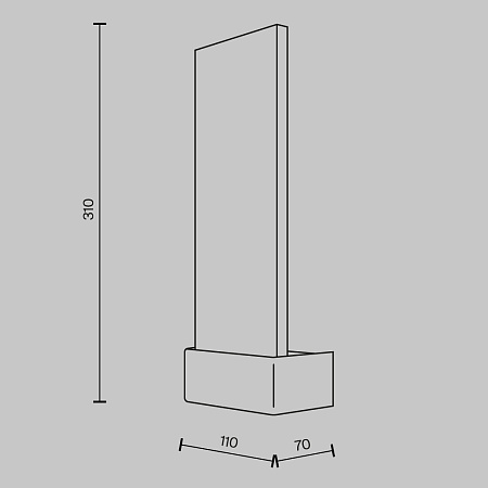Светильник настенный светодиодный Maytoni Ornate MOD318WL-L3CH3K