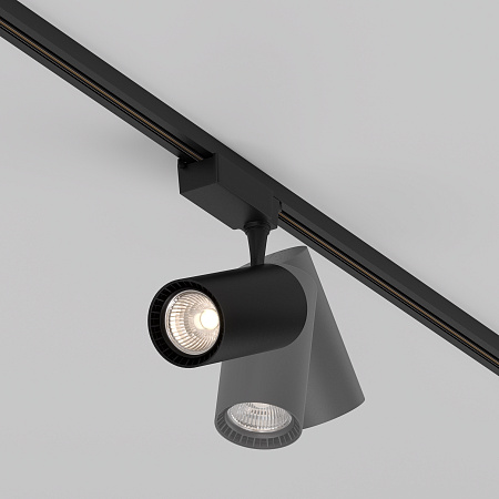 Трековый однофазный светодиодный светильник Maytoni Unity Vuoro TR003-1-36W3K-W-B