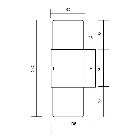 Светильник настенный светодиодный Maytoni Torris MOD505WL-L12BS3K