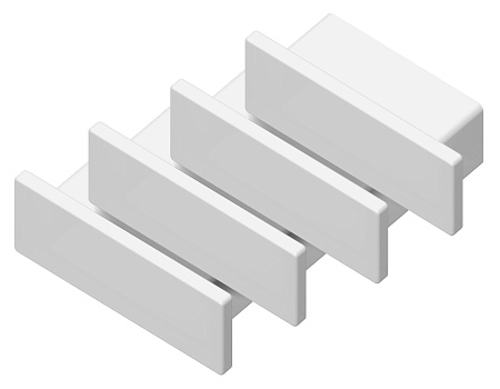 Заглушка для накладного профиля ILLUMINATION GP8300