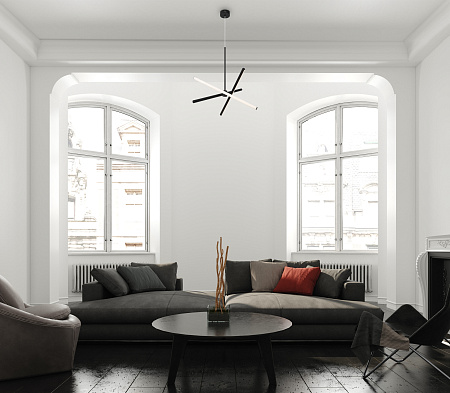 Люстра подвесная светодиодная Freya Artwork FR6069PL-L65B