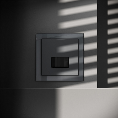 Датчик движения встраиваемый VOLTUM S70, (графит) VLS070507 Датчик движения встраиваемый VOLTUM S70, (графит) VLS070507