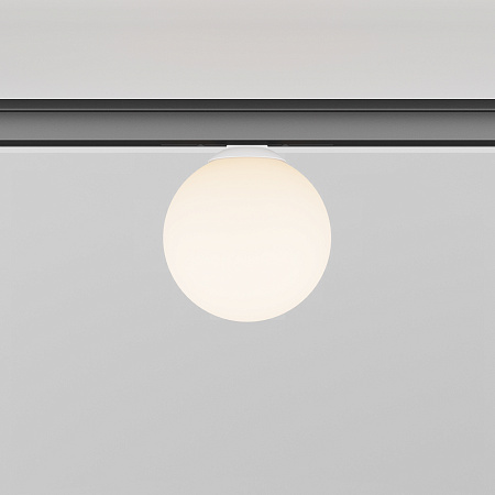 Трековый магнитный светодиодный светильник Maytoni Levity Luna TR185-1-3W2.7K-B