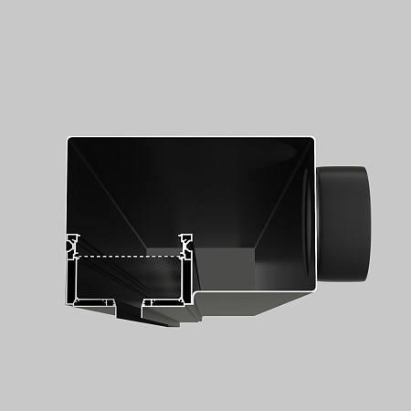 Диффузор с гексагональной сеткой, линейный, ГКЛ 12,5 мм, черный, КСД тип 4 Maytoni Aero ARC-LD-G12-000014 Диффузор с гексагональной сеткой, линейный, ГКЛ 12,5 мм, черный, КСД тип 4 Maytoni Aero ARC-LD-G12-000014