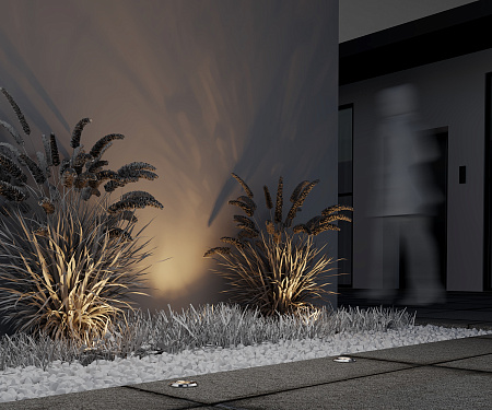 Уличный светильник встраиваемый в грунт светодиодный Maytoni Flash O044DL-L3S3K