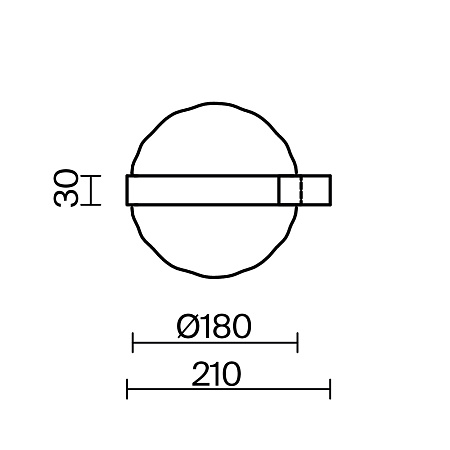 Светильник настенный светодиодный Maytoni Misterio MOD379WL-L6B3K