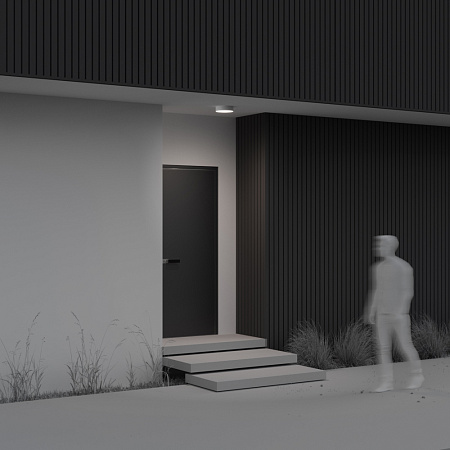 Уличный потолочный светодиодный светильник Maytoni Zon IP O431CL-L30W4K