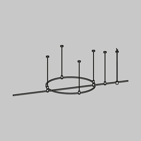 Трековая магнитная светодиодная система Maytoni Flarity Готовые конструкции TFC-Flar-H05-PT Трековая магнитная светодиодная система Maytoni Flarity Готовые конструкции TFC-Flar-H05-PT