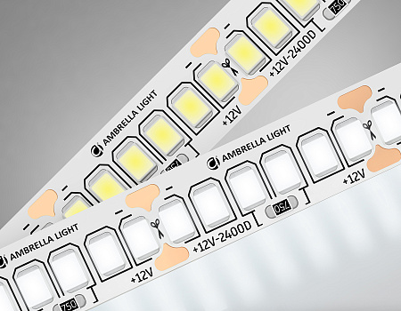 Светодиодная лента GS1502 2835 240Led 19.2W 2V IP20 4500K GS GS1502