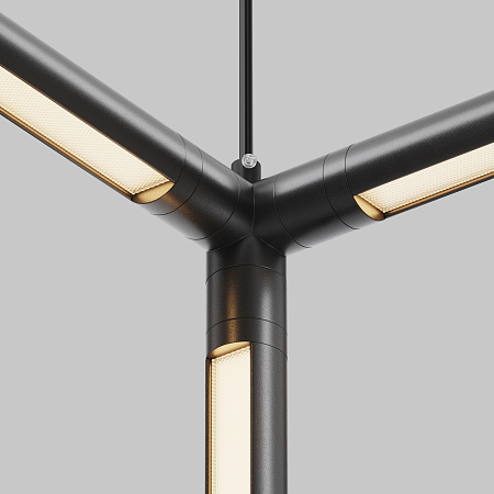 T-образный вертикальный коннектор для системы с вводом питания Maytoni Shelf CA016TC-P-B